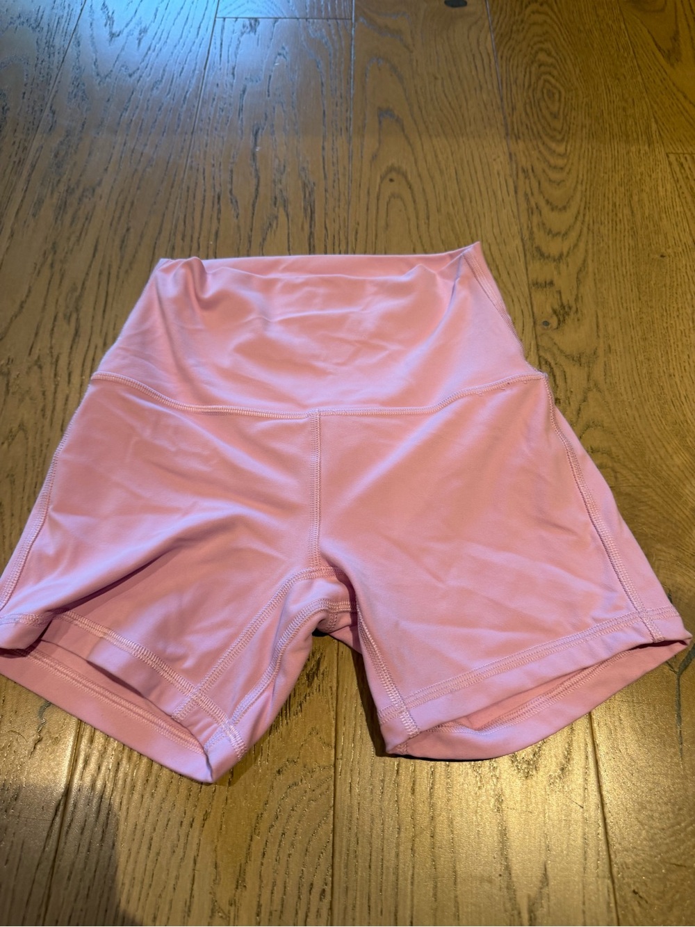 lululemon athletica Pink High-Rise Bike Shorts